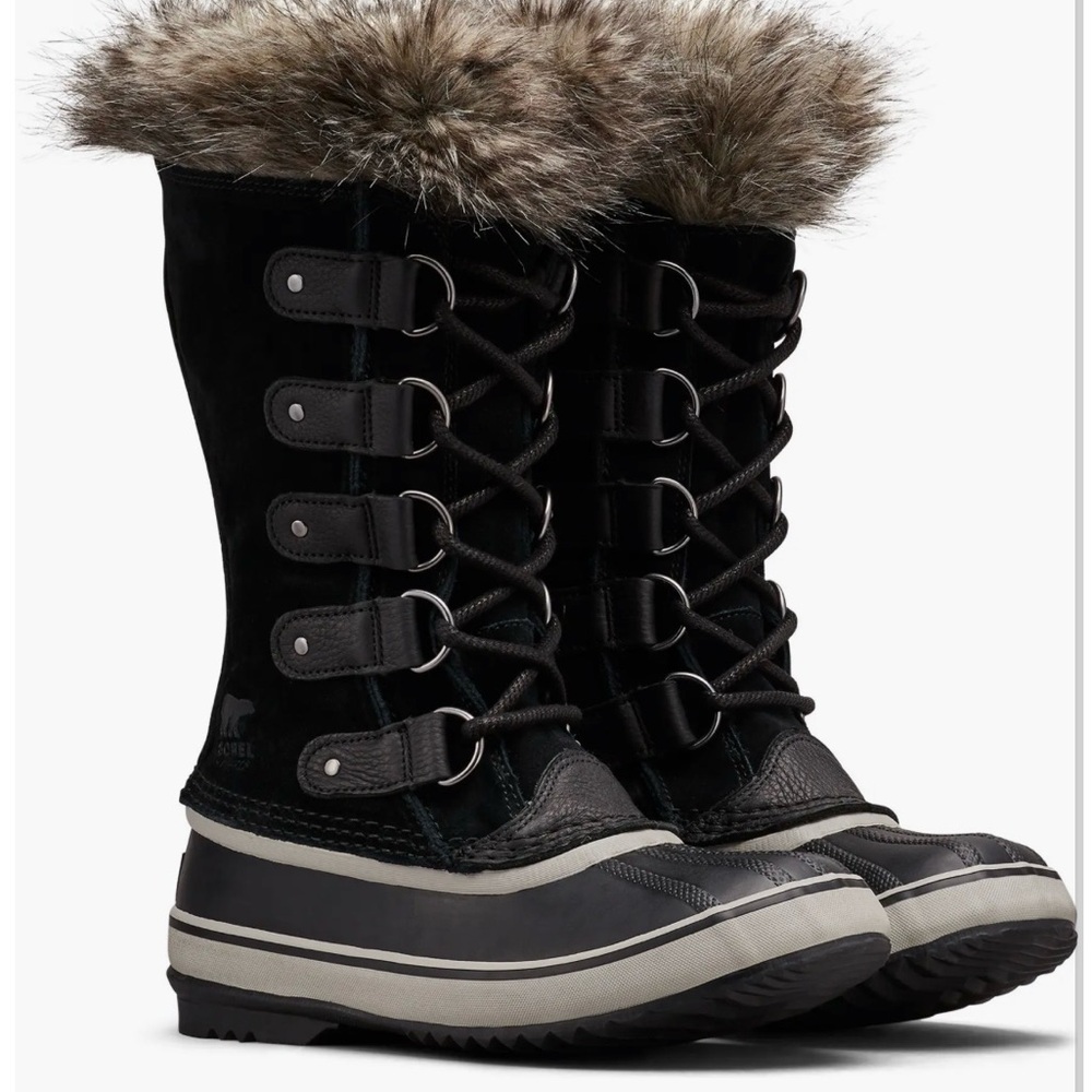 Sorel Women's Black and Gray Winter Boots